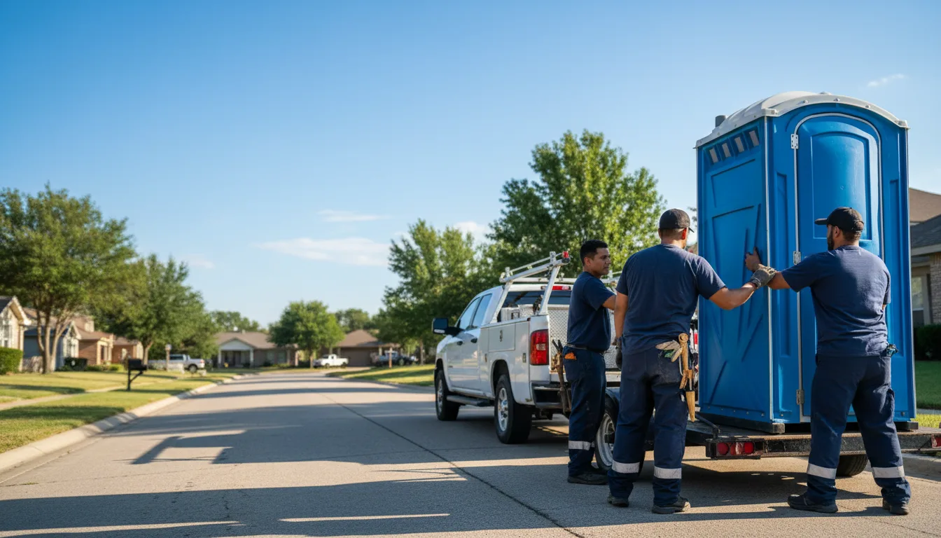 Portable Toilet Rental in Farmington, IL near me